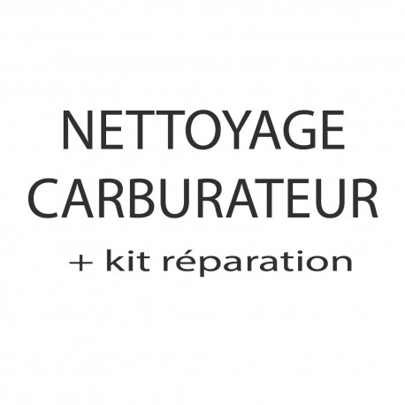NETTOYAGE CARBURATEUR